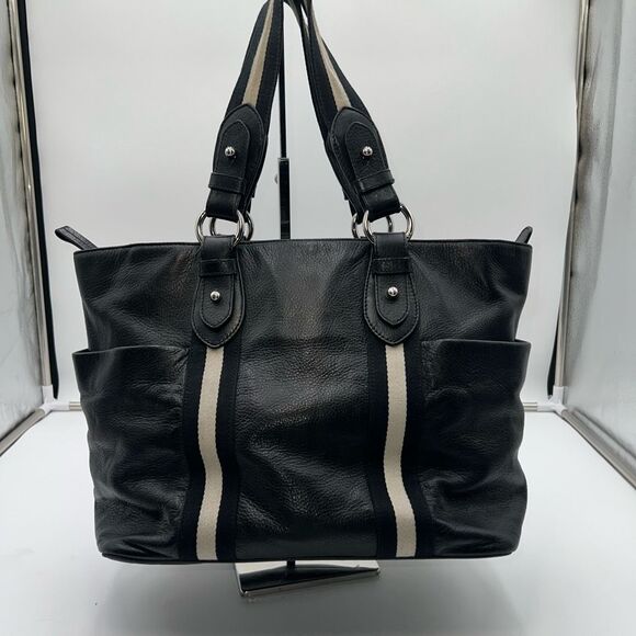 Bally Made in Switzerland Leather Tote - Picture 1 of 14
